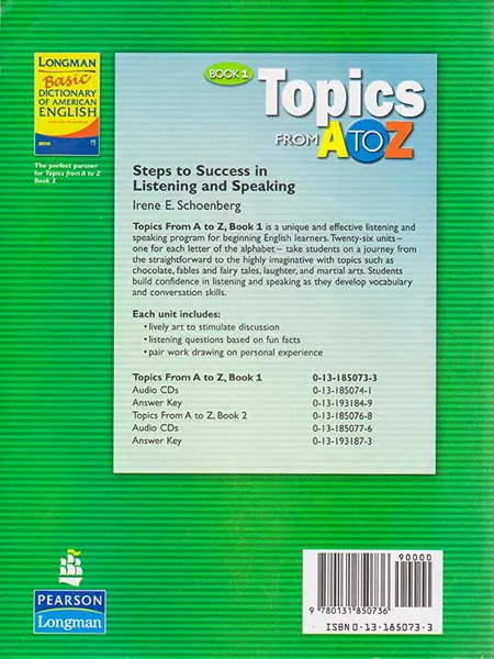 TOPICS FROM A TO Z BOOK1